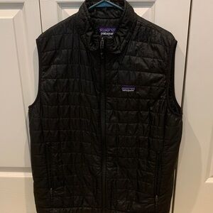 Patagonia Men's Black Nano Thin Insulated Vest